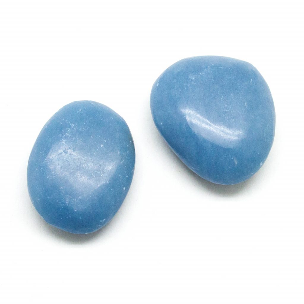 Healing Angelite Crystal And Stone Healing Properties Meaning And Jewelry